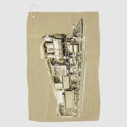 Trekking van de stuurmachinemotor golfhanddoek (Voorkant)