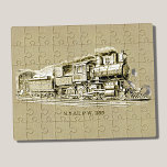 Trekking van de  stuurmachinemotor puzzel<br><div class="desc">stoomtrein voor elke treinenthousiast - zie veel meer treinstoontjes in mijn winkel - Kijk NU eens! - er zal iets zijn waar je van houdt!</div>