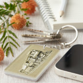 Trekking van de  stuurmachinemotor sleutelhanger (Voorkant Rechts)