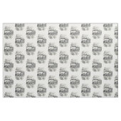 Trekking van de stuurmachinemotor stof (Fat Quarter)