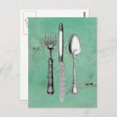  trekkunst briefkaart (Voorkant / Achterkant)