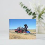 Treklocomotief Briefkaart (Staand voorkant)