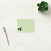 trekpaard-silhouet post-it® notes (Kantoor)
