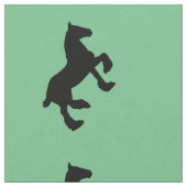 trekpaard-silhouet stof (Close Up)