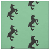 trekpaard-silhouet stof (Swatch)