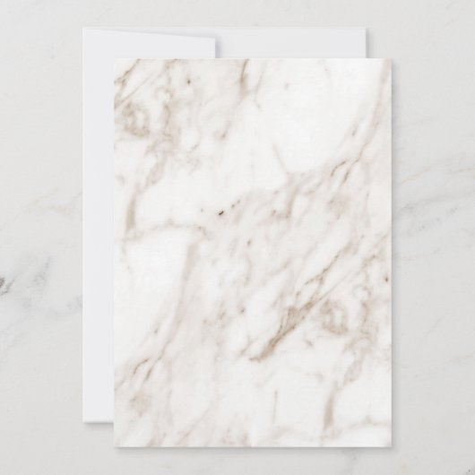 Treksteen en bloemen save the date (Achterkant)