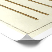 Trekstenen, speermessen, halberds en tussenschotte poster (Hoek)