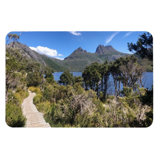 trektocht voor de bergoverland magneet (Horizontaal)