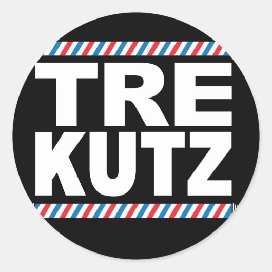 TreKutz logo sticker (Voorkant)