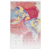Trekvogels kunst kalender (Feb 2027)