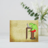 Trekwoorden Briefkaart (Staand voorkant)