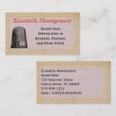  trekzeemeerders voor tapijten visitekaartje (Voorkant / Achterkant)