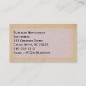  trekzeemeerders voor tapijten visitekaartje (Achterkant)