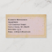  trekzeemeerders voor tapijten visitekaartje (Achterkant)