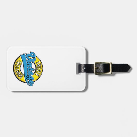 Trelleborg Zweden  logo Bagagelabel (Voorkant horizontaal)