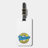 Trelleborg Zweden  logo Bagagelabel (Voorkant verticaal)