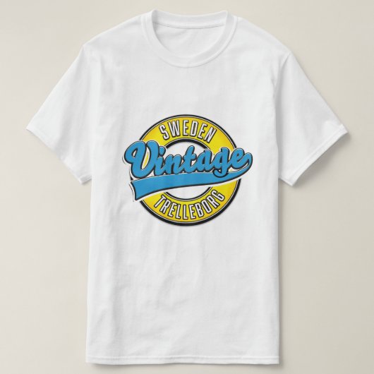 Trelleborg Zweden  logo T-shirt (Design voorkant)