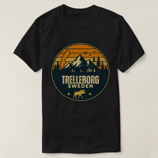 Trelleborg, Zweden Sverige T-shirt (Design voorkant)
