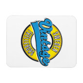 Trelleborg Zweden vintage logo Magneet (Horizontaal)