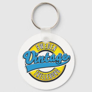 Trelleborg Zweden vintage logo Sleutelhanger
