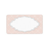 Trellis-adreslabel Etiket (Voorkant)