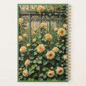  Trellis en Peach Rambling Roos Planner (Achterkant)