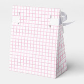 Trellis Licht Roze - Wit Bedankdoosjes (Achterkant)