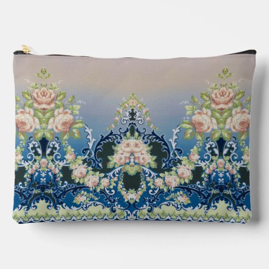 Trellis Midnight Blue Roze Wit Boeketten Rozen Etui (Voorkant)