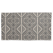 Trellis moderne streepvierkanten en diamanten