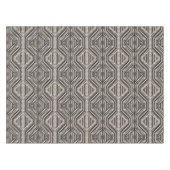 Trellis moderne streepvierkanten en diamanten tafelkleed (Voorkant (Horizontaal))