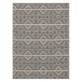 Trellis moderne streepvierkanten en diamanten tafelkleed (Voorkant)