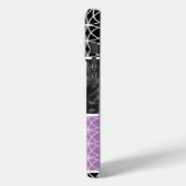 Trellis Pattern Foto Collage & Monogram Case-Mate iPhone Case (Achterkant / Links)