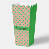 Trellis Pattern Green Bedankdoosjes (Achterkant)