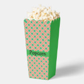 Trellis Pattern Green Bedankdoosjes (Popped)