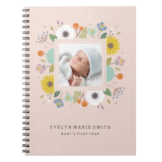 Trellis Photo Journal - Blush Notitieboek (Voorkant)