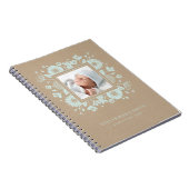 Trellis Photo Journal - Mint Notitieboek (Rechterzijde)