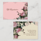 Trellis Roos - Cadeaukaart Informatiekaartje (Voorkant / Achterkant)