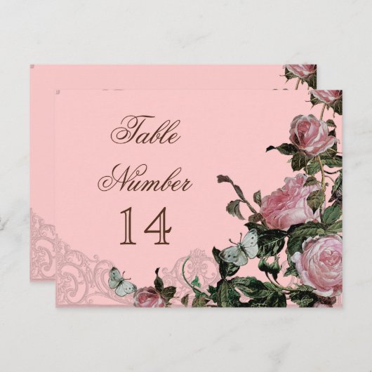 Trellis Roos - de Kaart van het Aantal van de Lij (Voorkant / Achterkant)