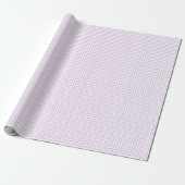 Trellis Soft Lilac - White Cadeaupapier (Uitgerold)