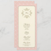 { trellis} trouwmenu menu (Voorkant / Achterkant)