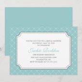 { trellis} vrijgezellenfeest kaart (Voorkant / Achterkant)