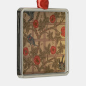 'Trellis' wallpapierontwerp, 1864 Metalen Ornament (Rechts)