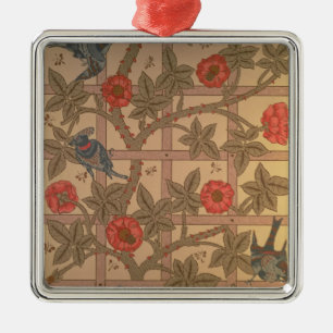 'Trellis' wallpapierontwerp, 1864 Metalen Ornament