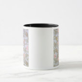 'Trellis' wallpapierontwerp, 1864 Mok (Midden)