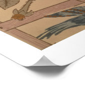 'Trellis' wallpapierontwerp, 1864 Poster (Hoek)