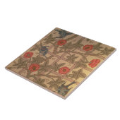 'Trellis' wallpapierontwerp, 1864 Tegeltje (Zijkant)