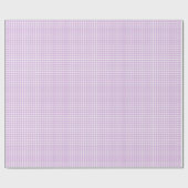 Trellis Wit - Zachte Lilakleur Cadeaupapier (Vlak)