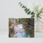 TREMAN STATE PARK, ITHACA, N.Y. briefkaart (Staand voorkant)