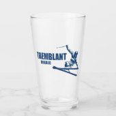Tremblant Quebec Skier Glas (Voorkant)