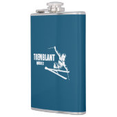 Tremblant Quebec Skier Heupfles (Links)